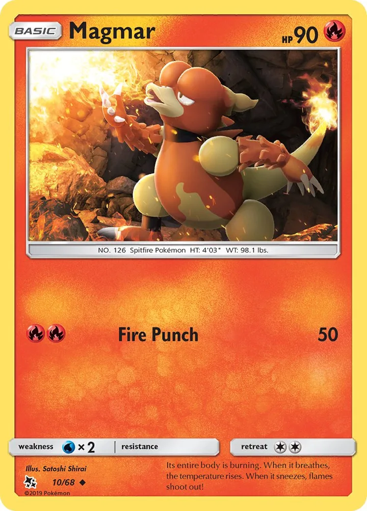 Magmar, Hidden Fates 10/68