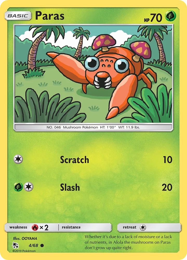 Paras, Hidden Fates 4/68