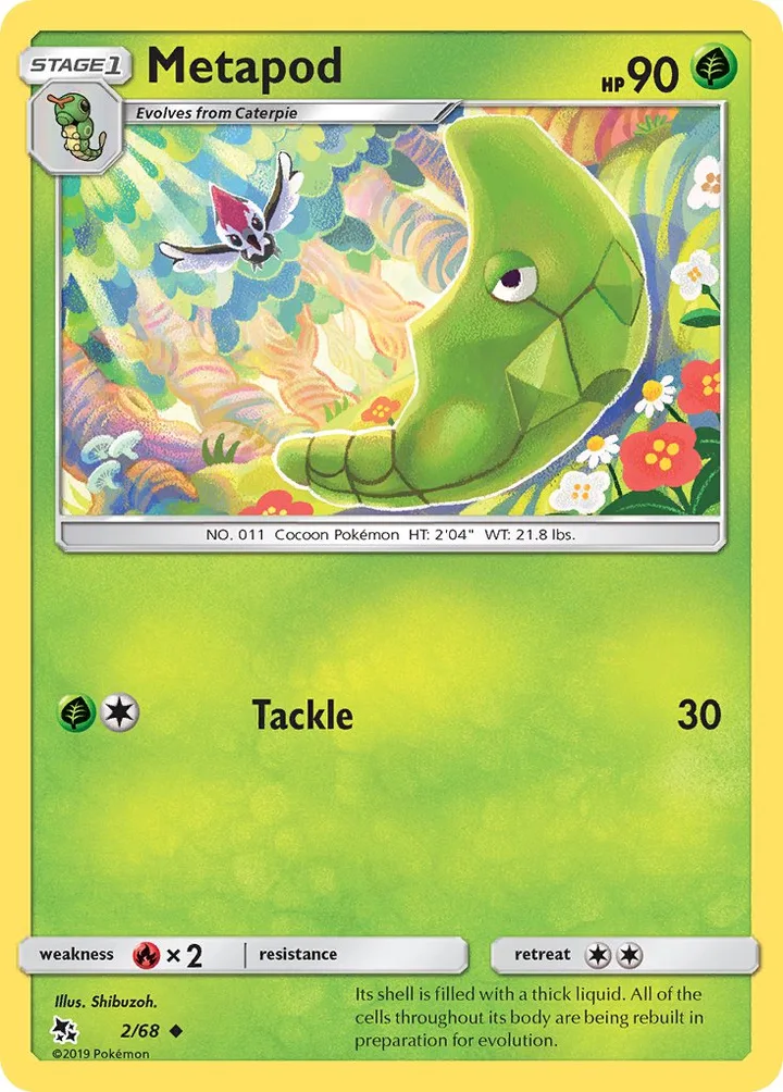 Metapod, Hidden Fates 2/68