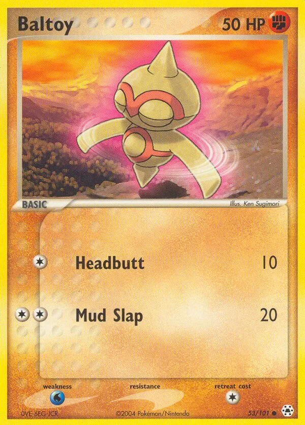 Baltoy, Hidden Legends 53/101