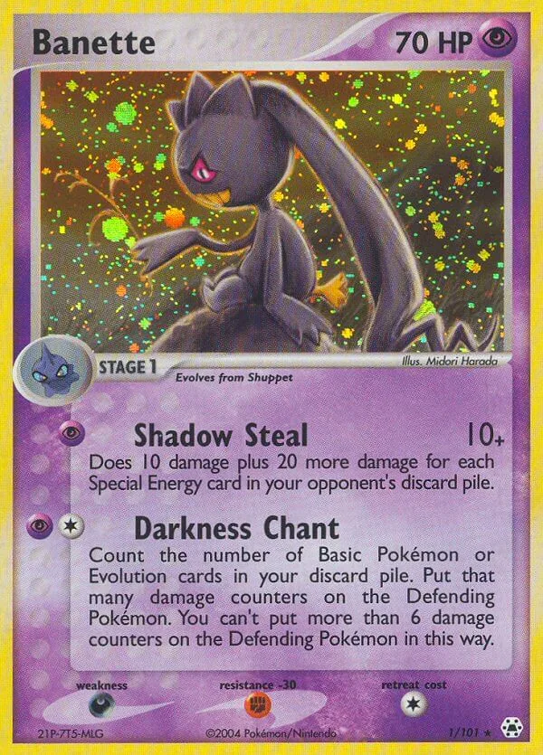 Banette, Hidden Legends 1/101