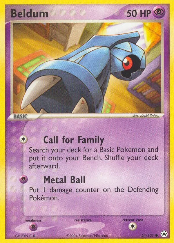 Beldum, Hidden Legends 54/101