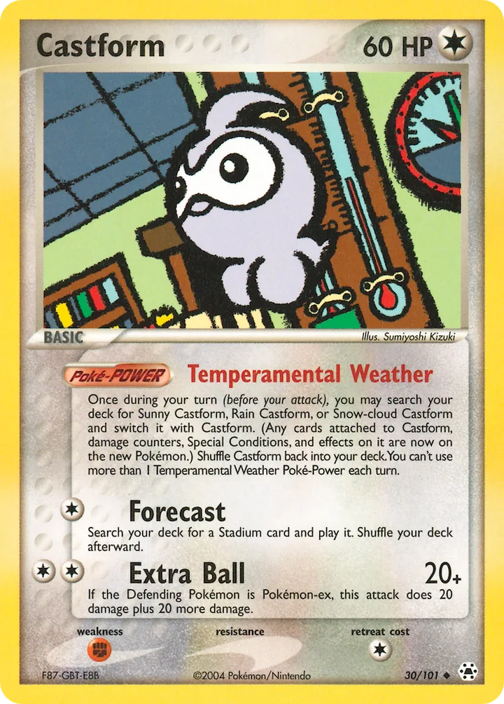 Castform, Hidden Legends 30/101