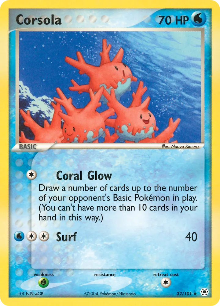 Corsola, Hidden Legends 32/101