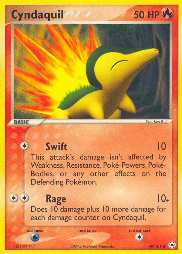 Cyndaquil, Hidden Legends 59/101