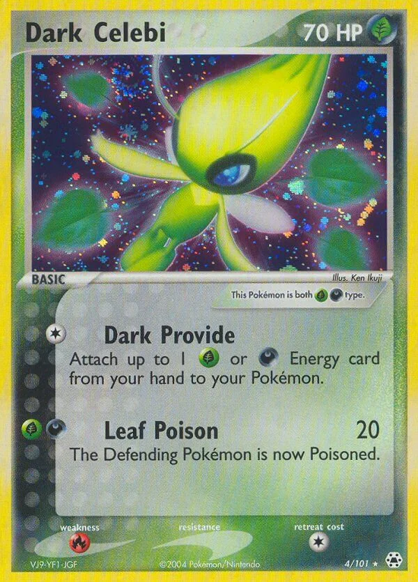 Dark Celebi, Hidden Legends 4/101