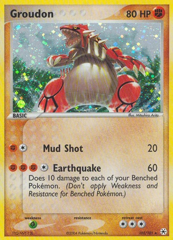 Groudon, Hidden Legends 102/101