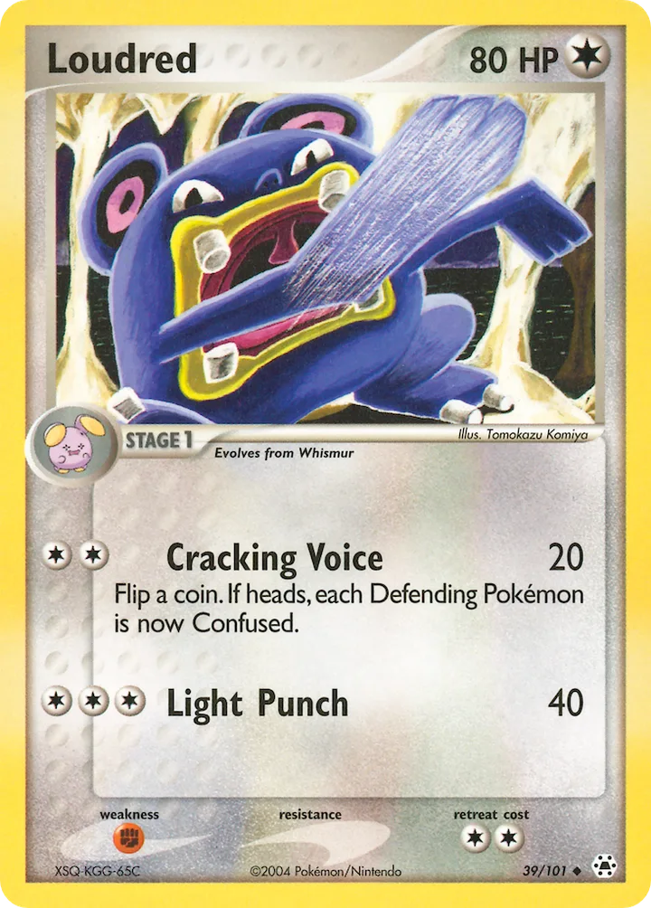 Loudred, Hidden Legends 39/101