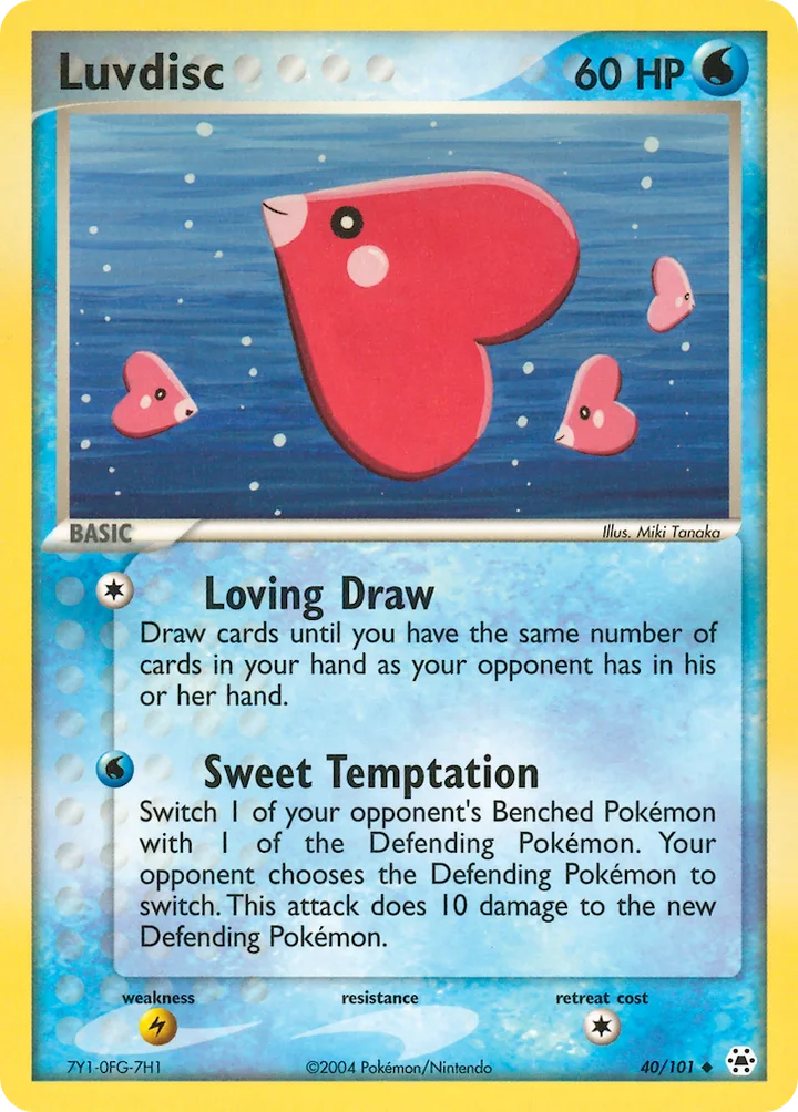 Luvdisc, Hidden Legends 40/101