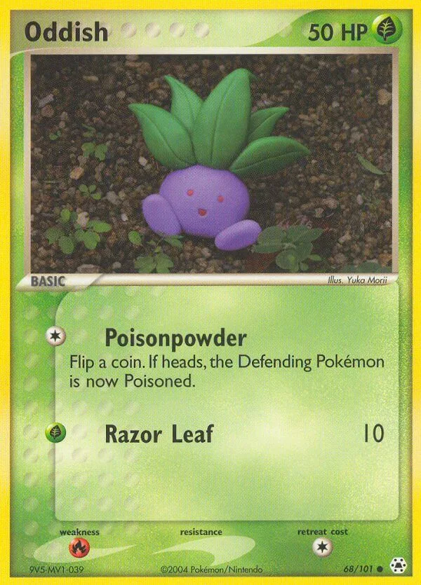 Oddish, Hidden Legends 68/101