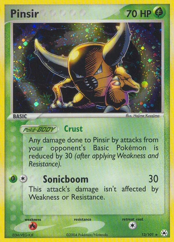 Pinsir, Hidden Legends 13/101