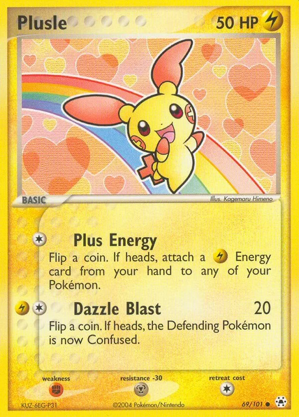 Plusle, Hidden Legends 69/101