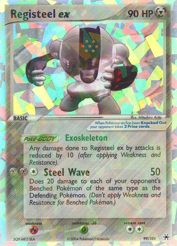 Registeel ex, Hidden Legends 99/101
