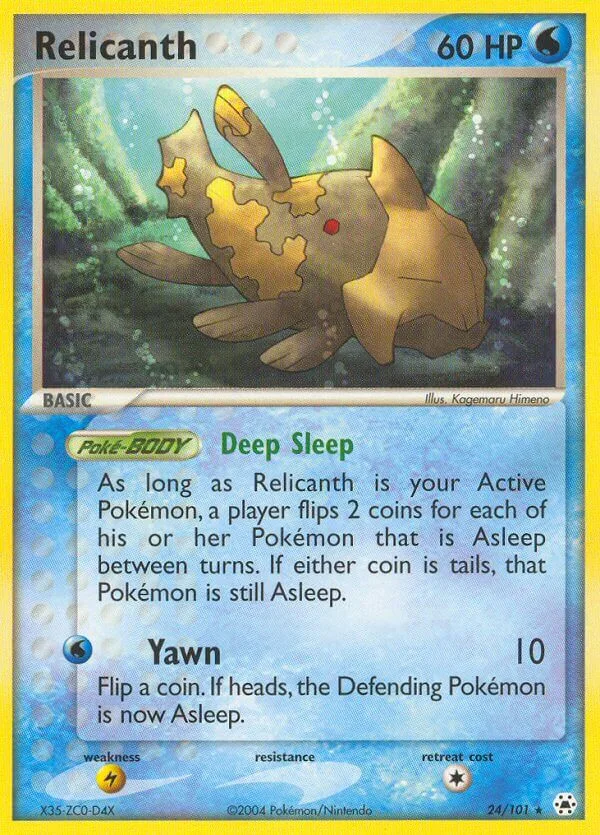 Relicanth, Hidden Legends 24/101