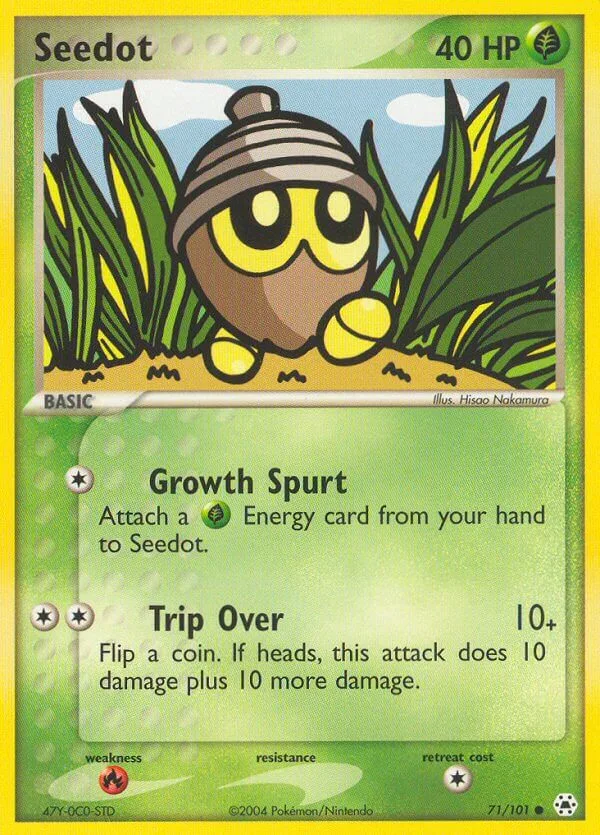Seedot, Hidden Legends 71/101