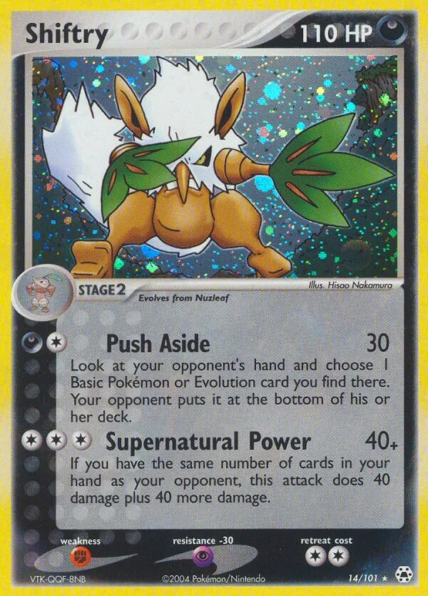 Shiftry, Hidden Legends 14/101