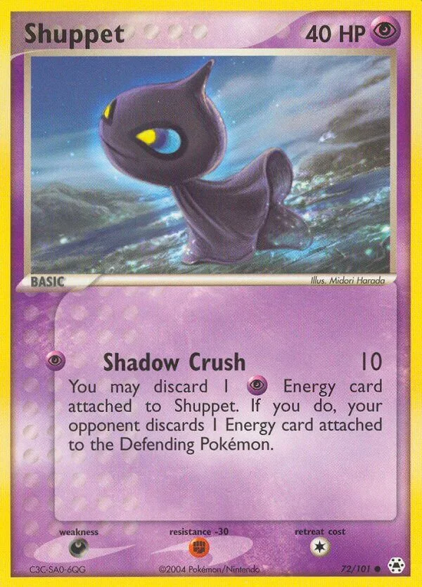 Shuppet, Hidden Legends 72/101