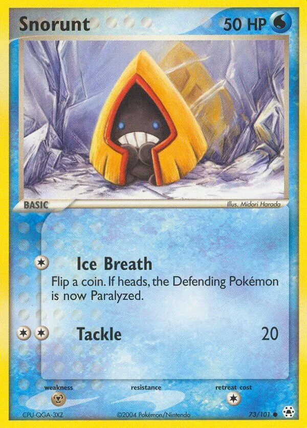 Snorunt, Hidden Legends 73/101