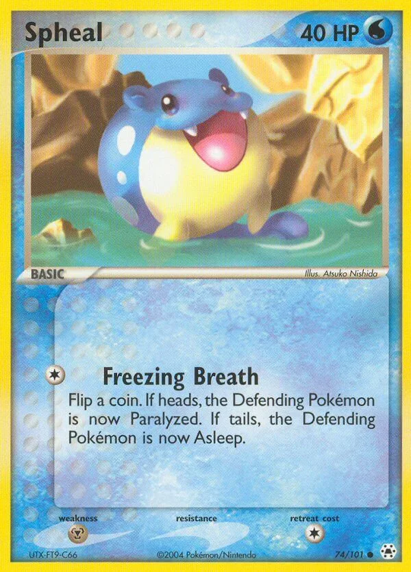Spheal, Hidden Legends 74/101