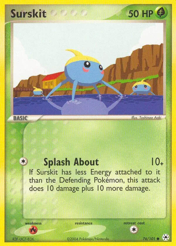 Surskit, Hidden Legends 76/101
