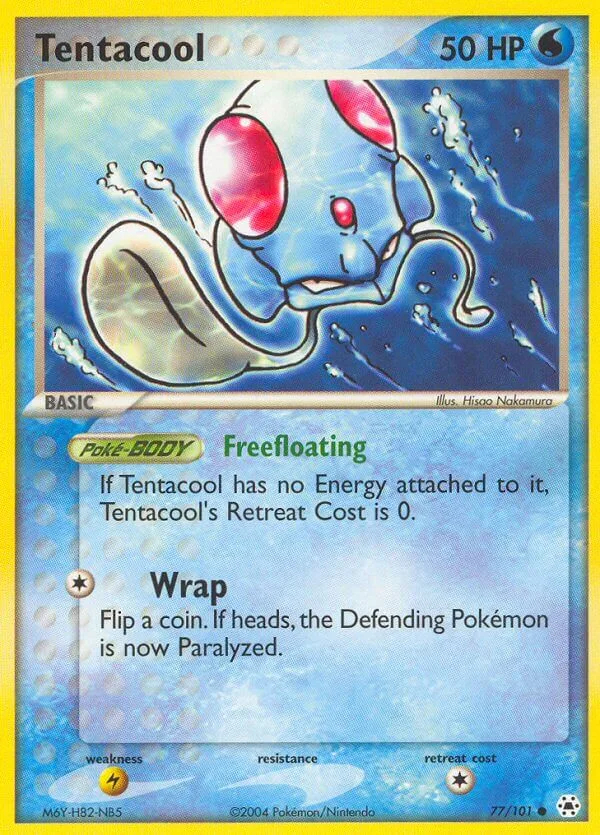 Tentacool, Hidden Legends 77/101