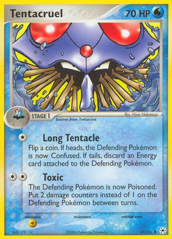 Tentacruel, Hidden Legends 51/101