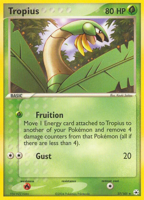Tropius, Hidden Legends 27/101