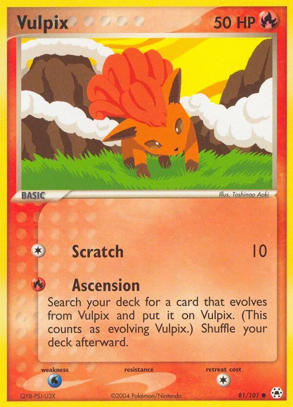 Vulpix, Hidden Legends 81/101