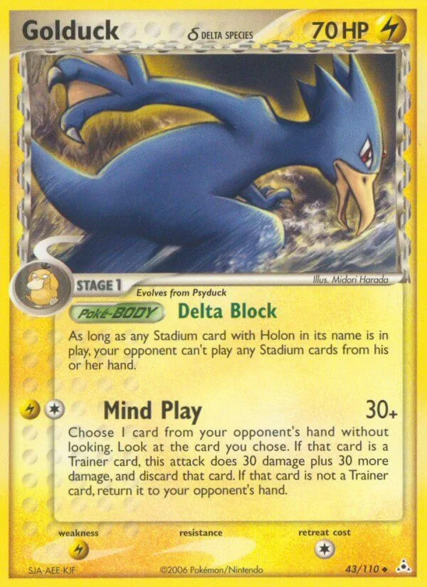 Golduck, Holon Phantoms 43/110