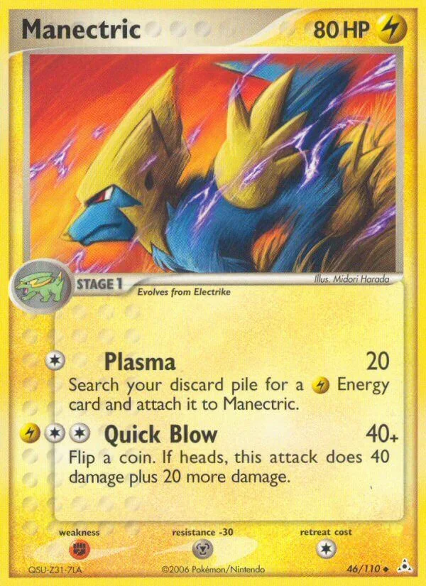 Manectric, Holon Phantoms 46/110