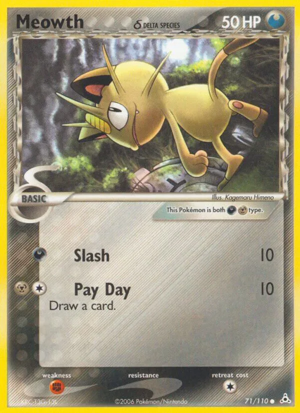 Meowth, Holon Phantoms 71/110