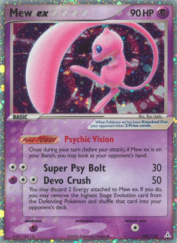 Mew ex, Holon Phantoms 100/110