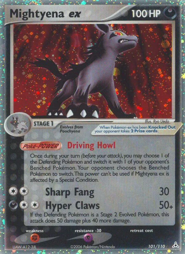 Mightyena ex, Holon Phantoms 101/110