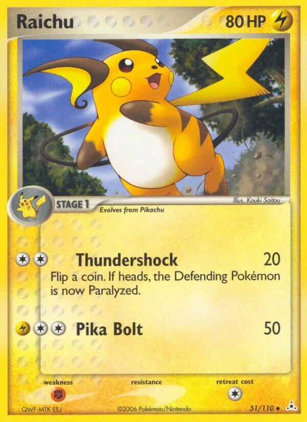 Raichu, Holon Phantoms 51/110