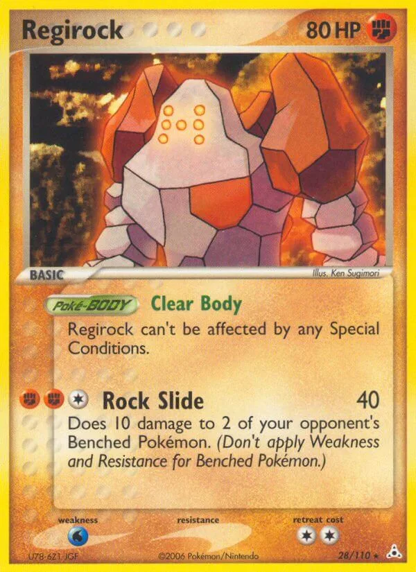 Regirock, Holon Phantoms 28/110