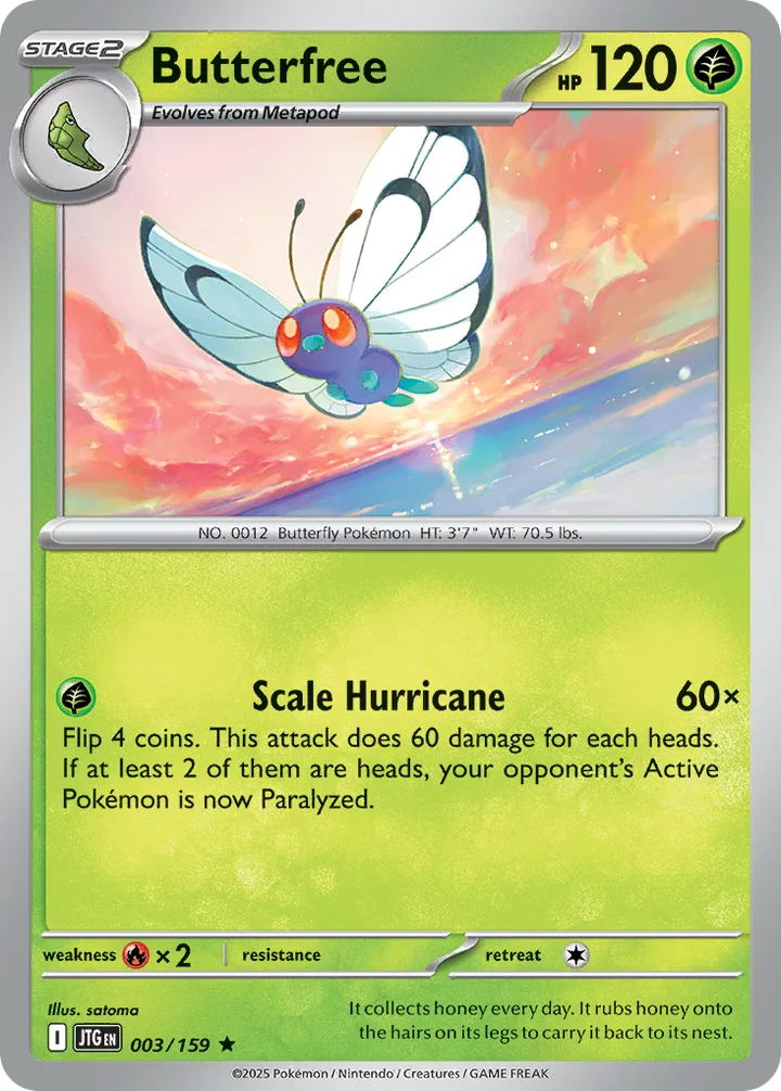 Butterfree, Journey Together 003/159