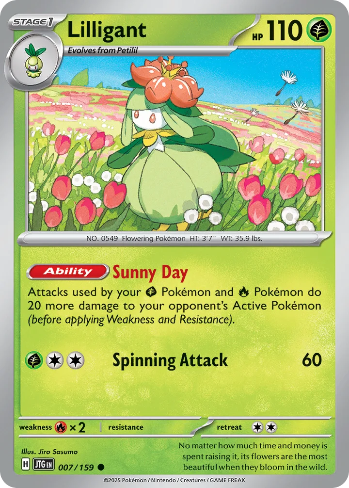 Lilligant, Journey Together 007/159