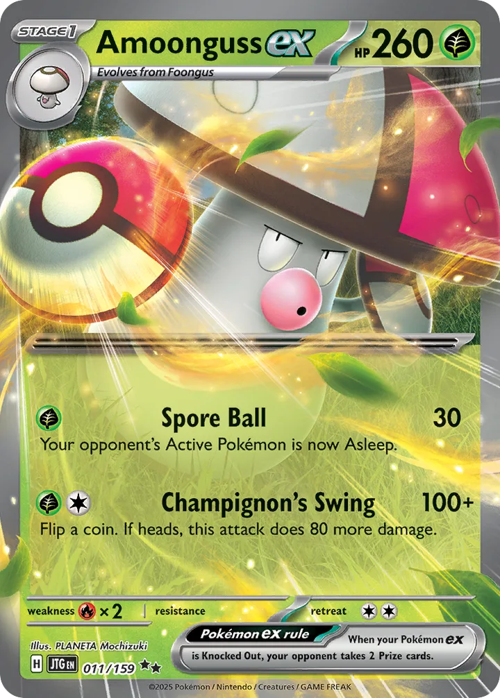 Amoonguss ex, Journey Together 011/159