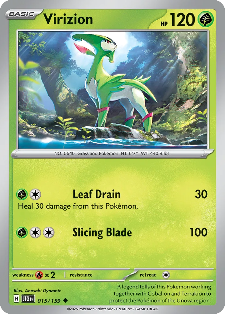 Virizion, Journey Together 015/159