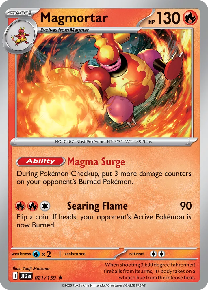Magmortar, Journey Together 021/159