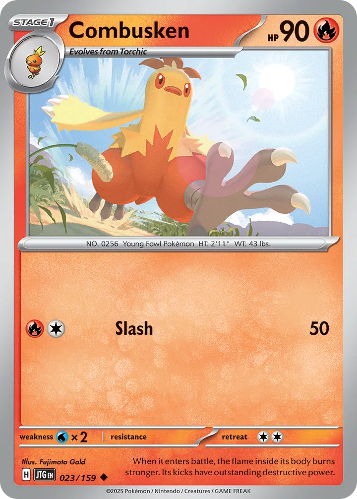 Combusken, Journey Together 023/159