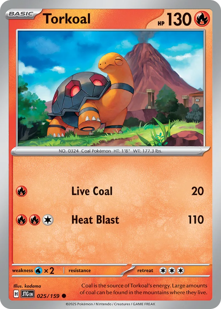 Torkoal, Journey Together 025/159