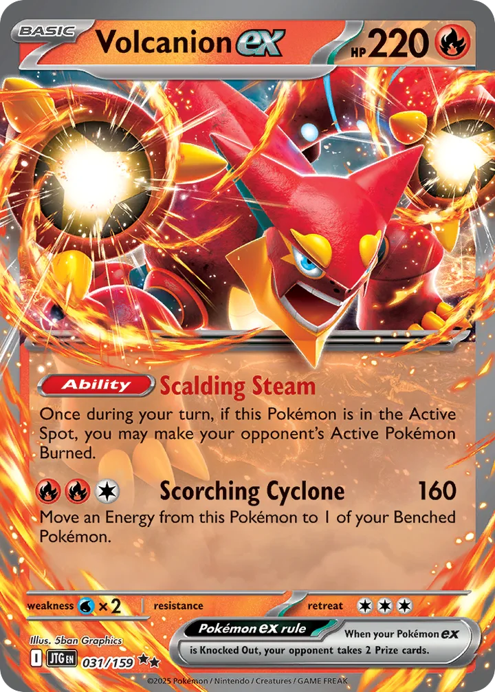 Volcanion ex, Journey Together 031/159