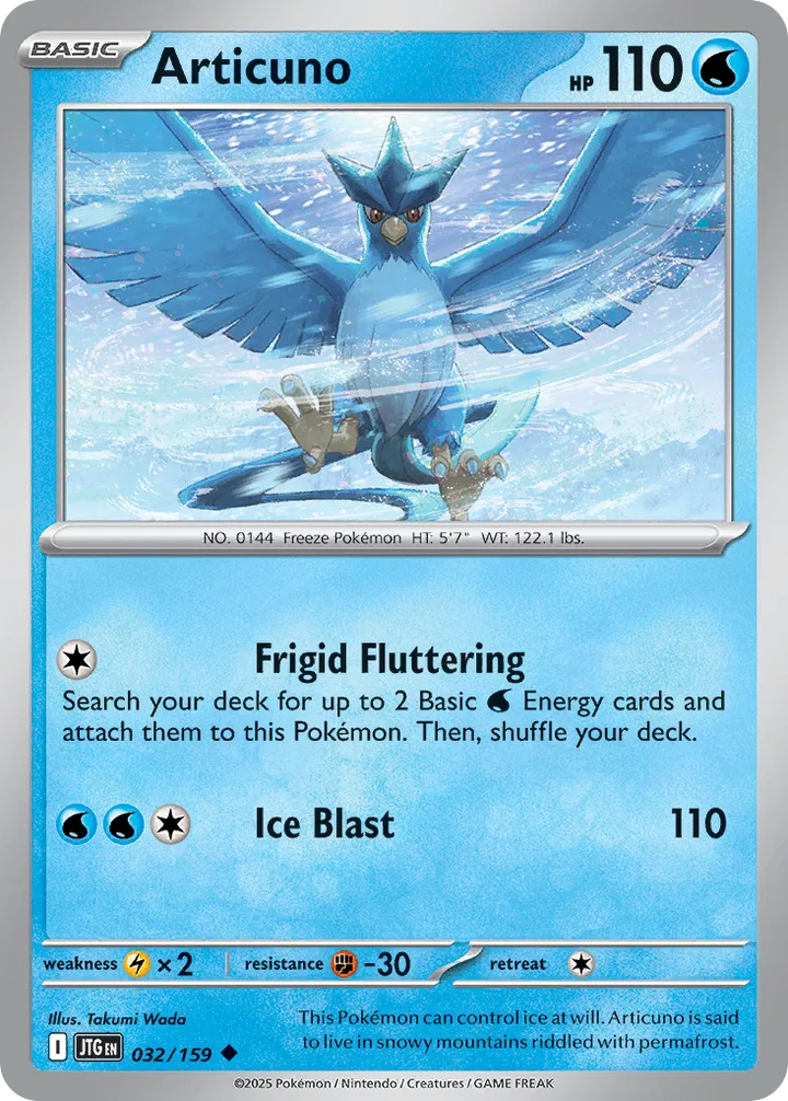 Articuno, Journey Together 032/159