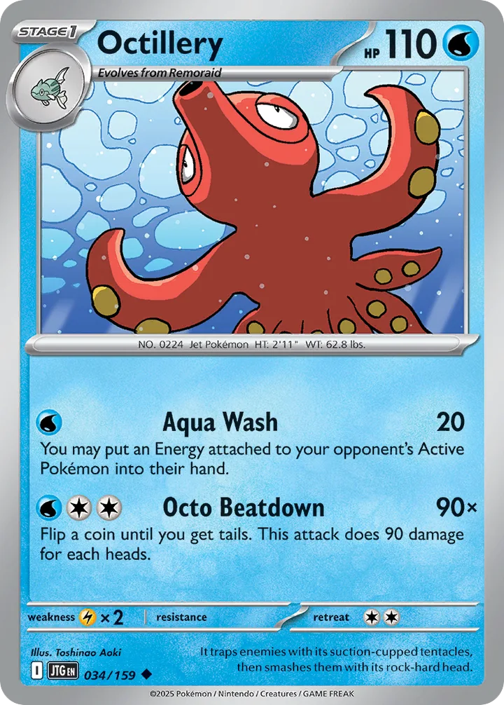 Octillery, Journey Together 034/159