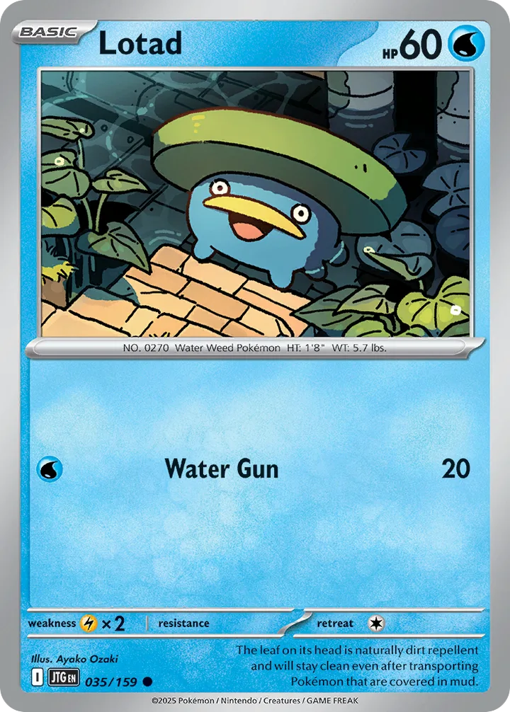 Lotad, Journey Together 035/159
