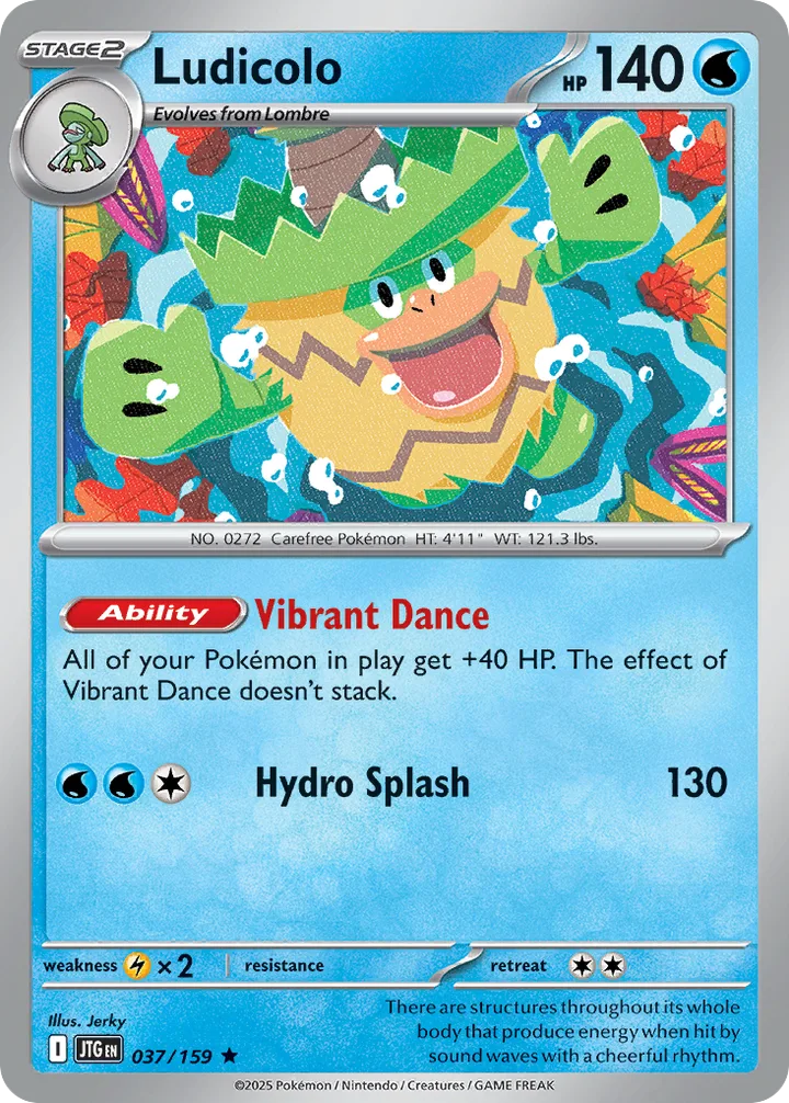 Ludicolo, Journey Together 037/159