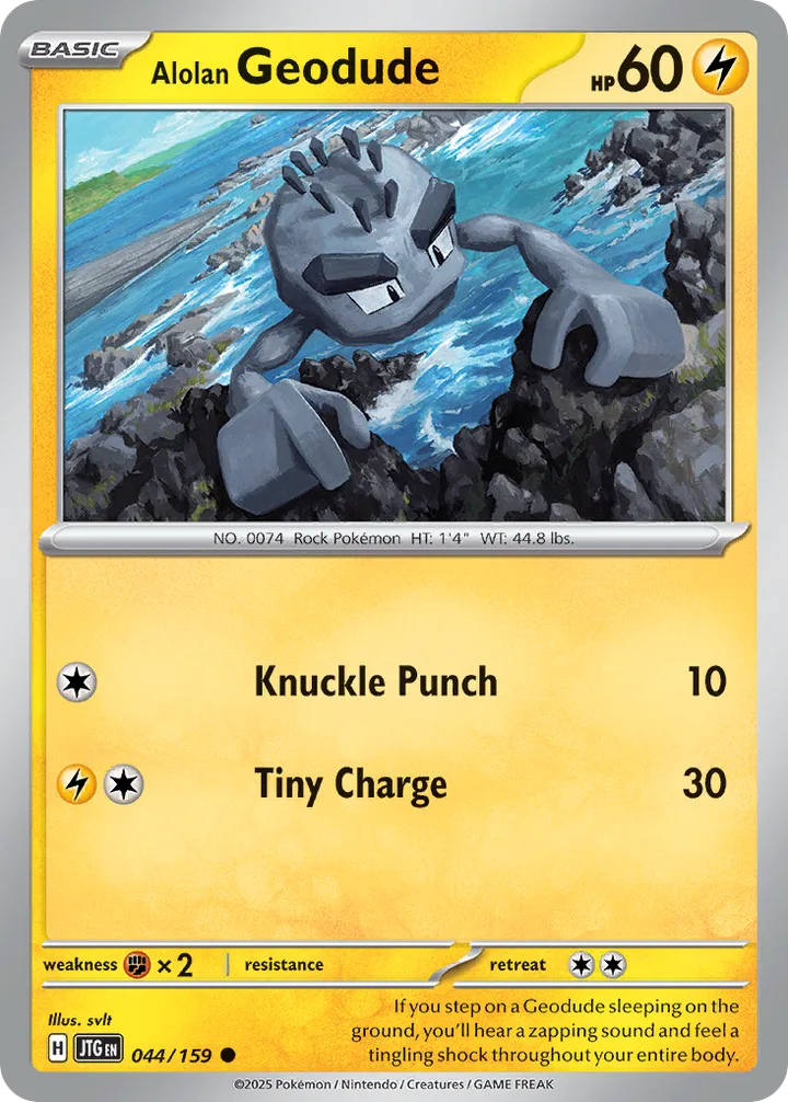 Alolan Geodude, Journey Together 044/159