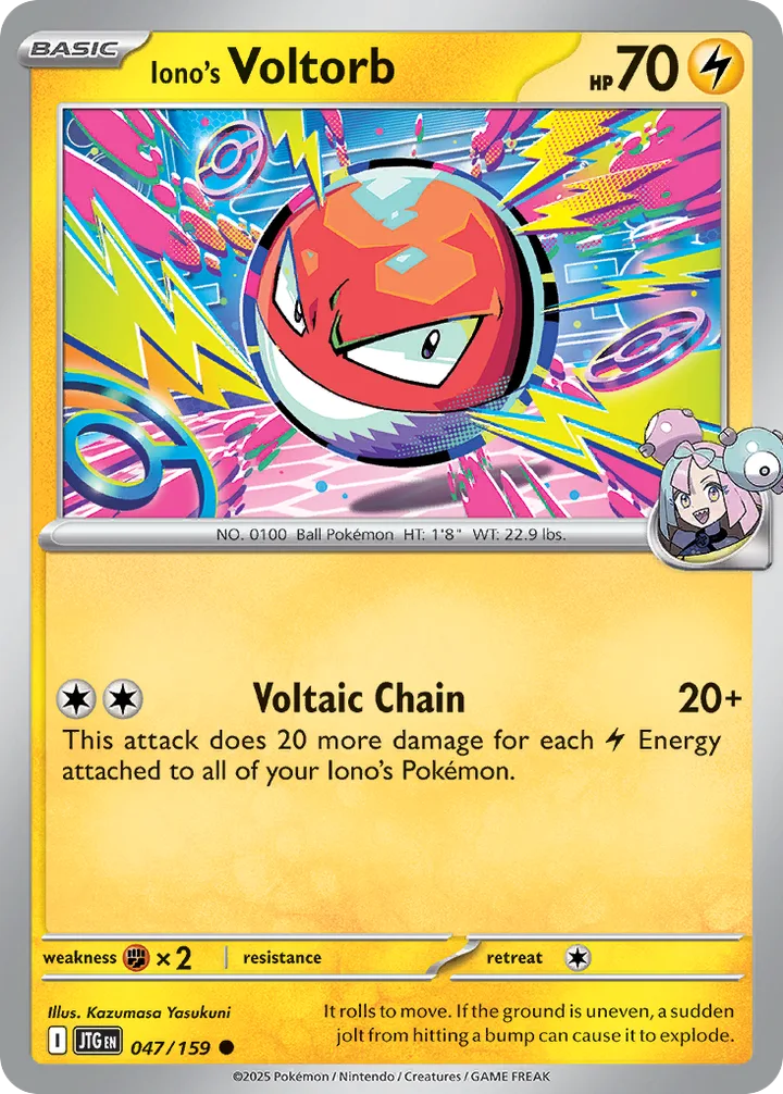 Iono’s Voltorb, Journey Together 047/159