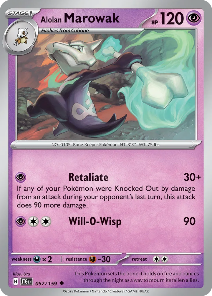 Alolan Marowak, Journey Together 057/159
